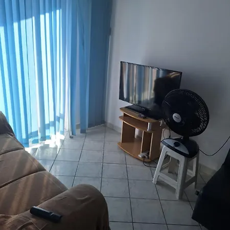 Apartamento Frente Da Praia Com Varanda Em Mongagua Exterior photo